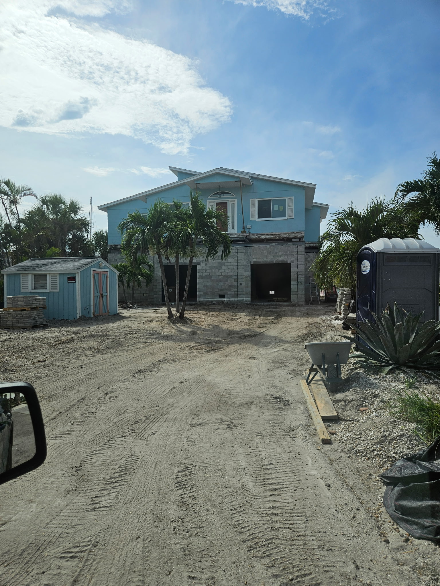 Florida home exterior stucco and painting